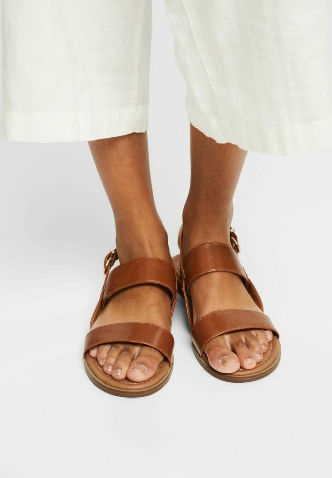 Sandales Noires à Barre En T Gabor | Exclusif